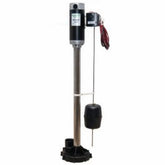 585-0005 Aquanot II Battery Backup Pedestal Sump Pump System with Electronic Charger